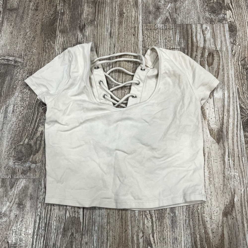 Forever 21 cropped tee